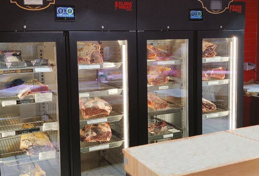 Szafa do sezonowania mięsa Klima Meat System Double Zernike KMSD900PVB